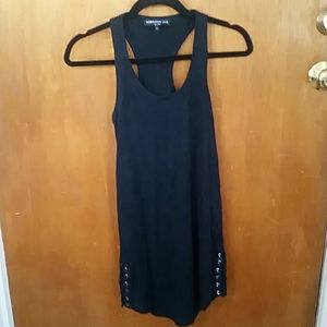 Generation Love sleeveless black 100% linen dress
